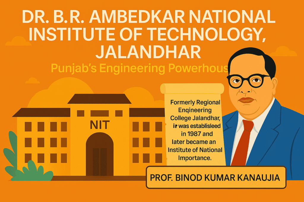 Dr. B.R. Ambedkar National Institute of Technology, Jalandhar (NIT Jalandhar)