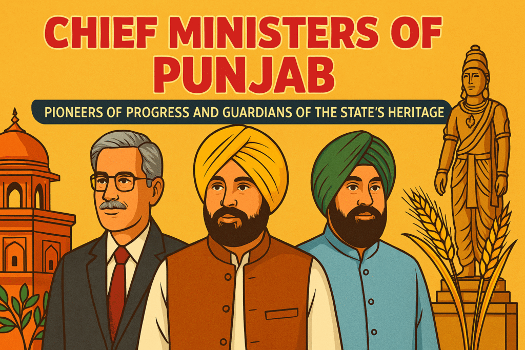 Chief Ministers of Punjab