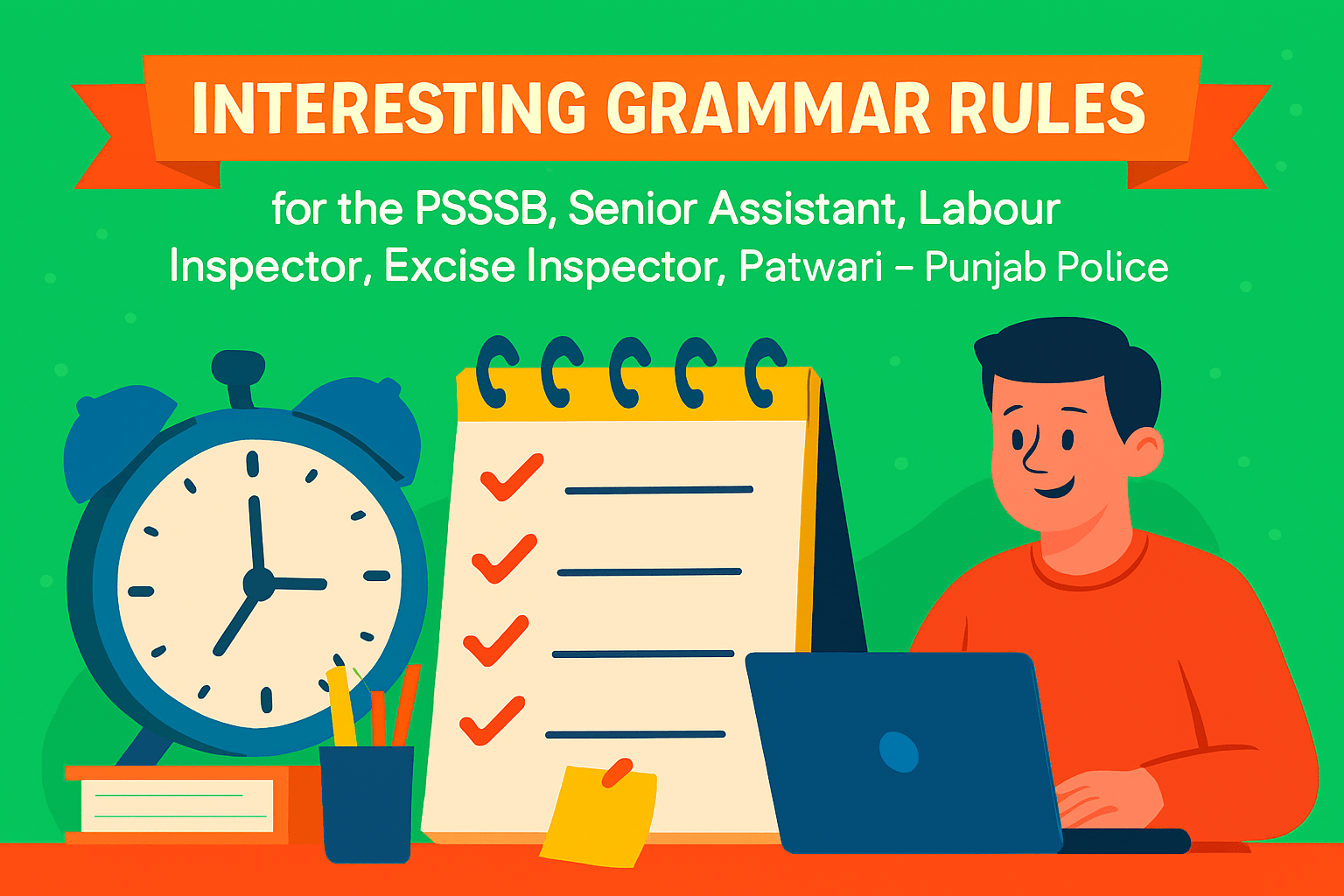 Interesting Grammar Rules for the PSSSB, Senior Assistant, Labour ...