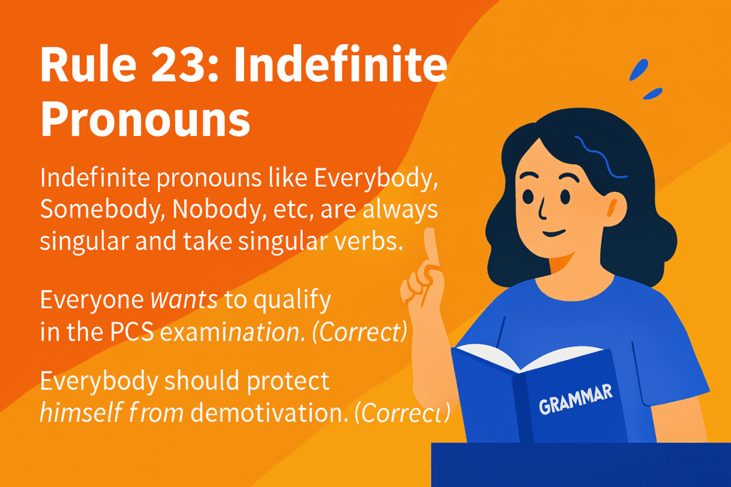 Indefinite Pronouns (Everybody, Somebody, Nobody, etc.)