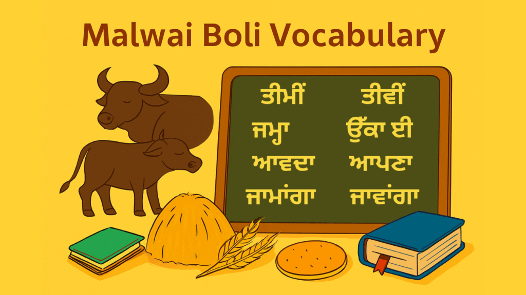 Malwai Boli Vocabulary