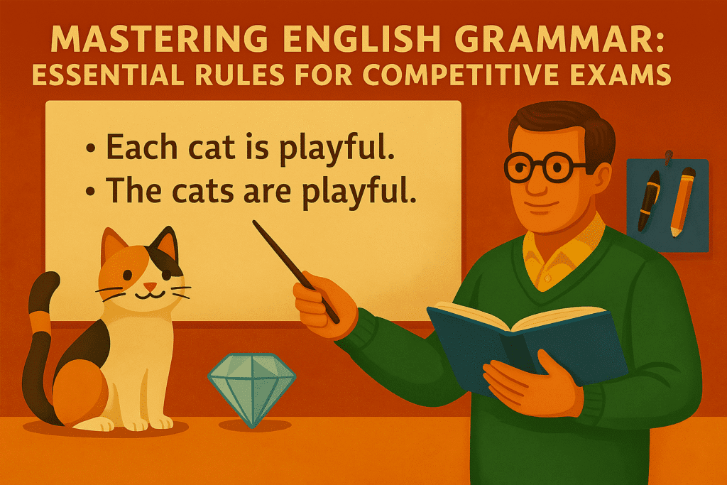 Mastering English Grammar Essential Rules for Competitive Exams