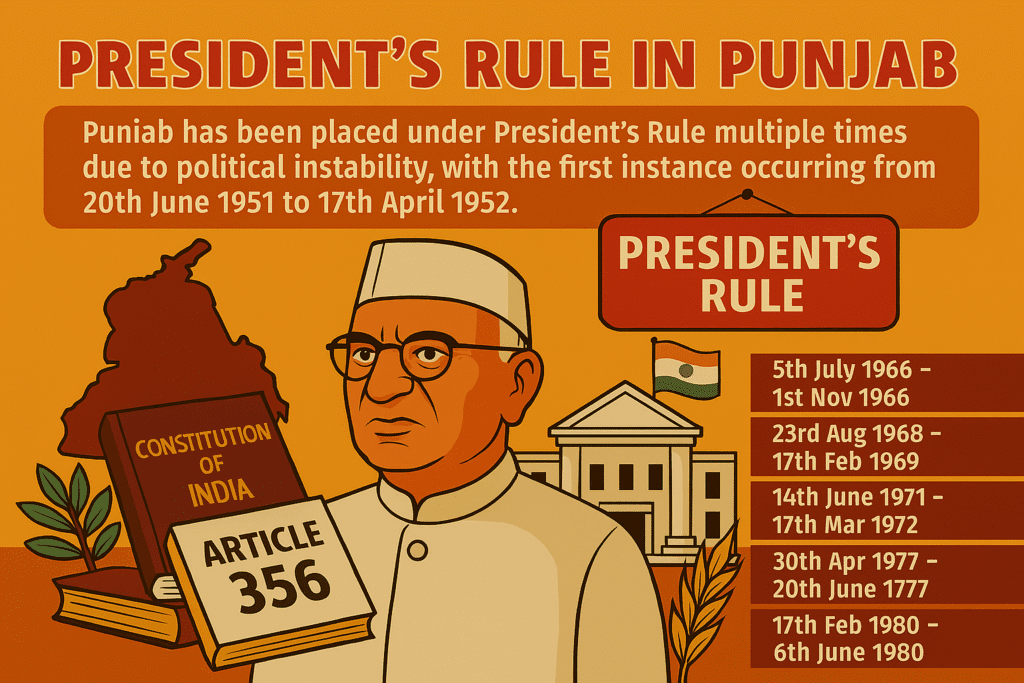 President’s Rule in Punjab