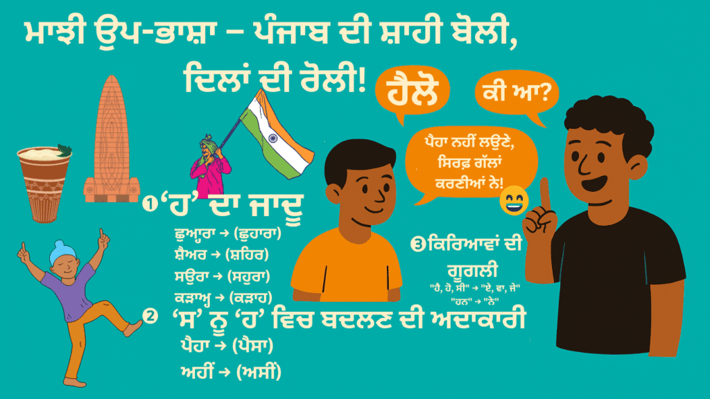 ਮਾਝੀ ਉਪ-ਭਾਸ਼ਾ