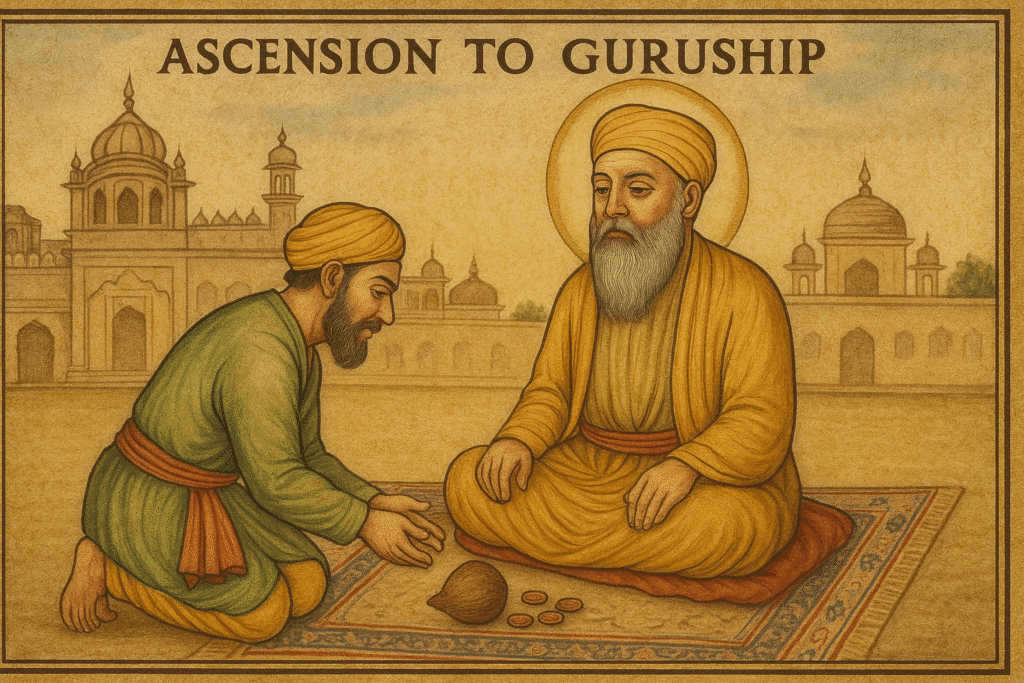 Ascension of Guruship of Guru Angad Dev Ji