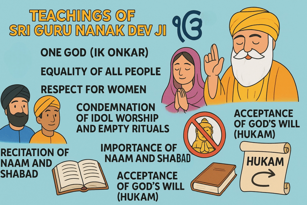 Guru Nanak dev ji teachings