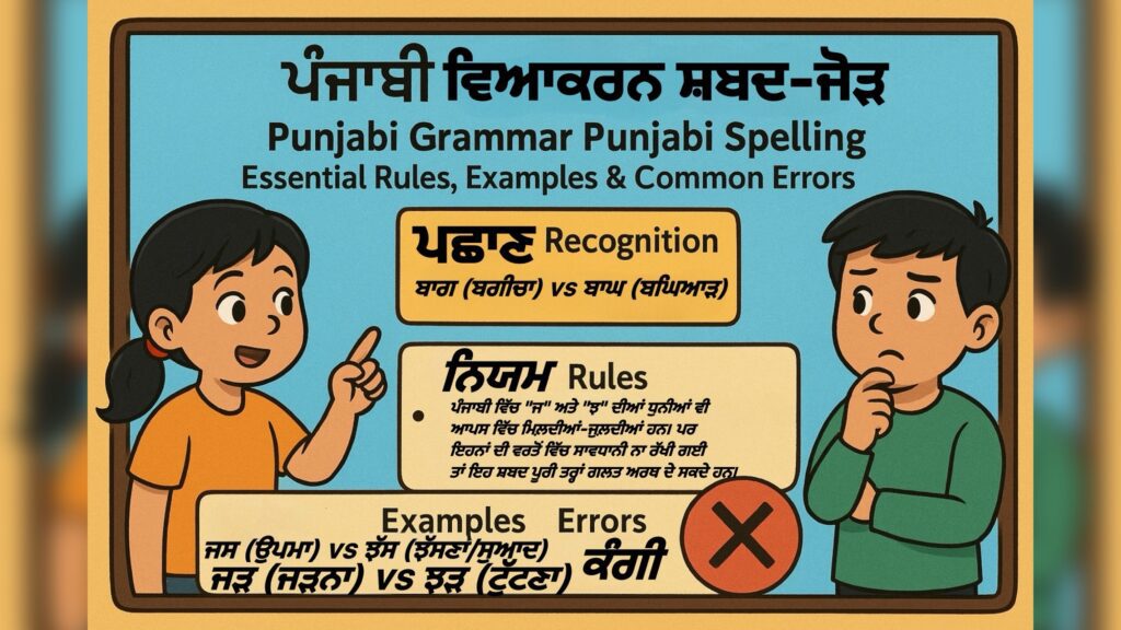 Punjabi Spelling