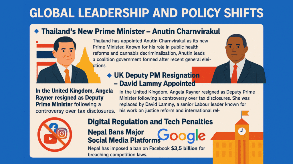 Global Leadership and Policy Shifts