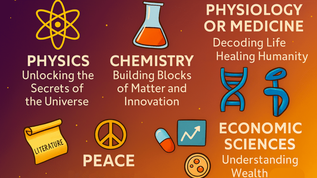 Nobel Prize 5 categories