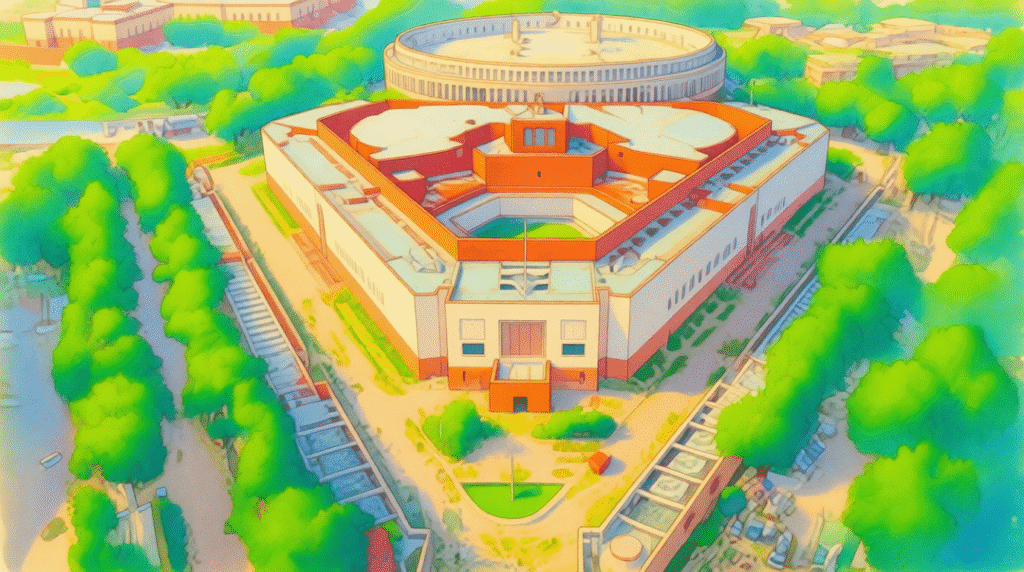 Central Vista New Parliament of India