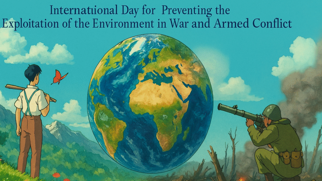 International Day for Preventing Exploitation of Environment in War and Armed Conflict