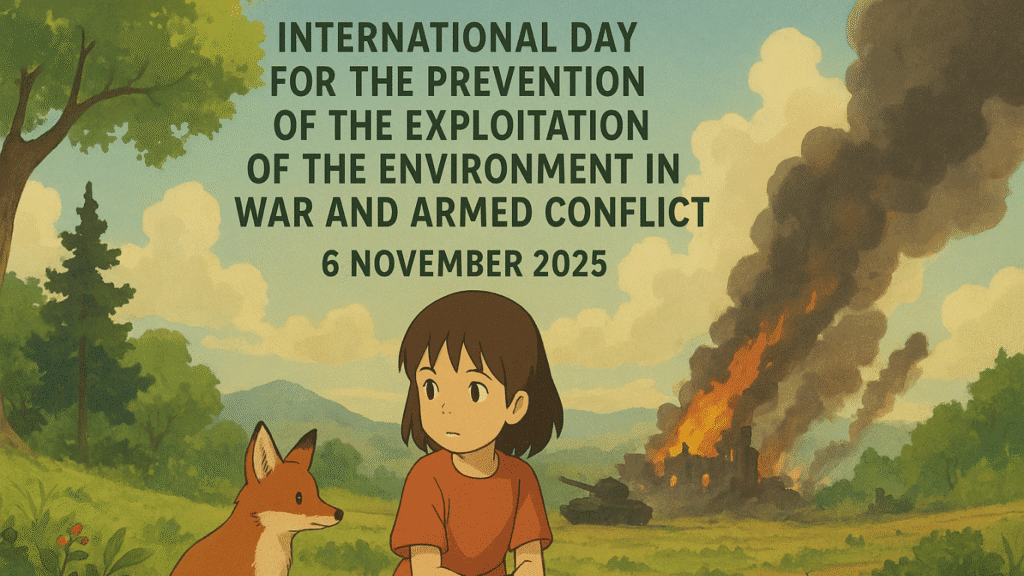 International Day for Preventing Exploitation of Environment in War and Armed Conflict