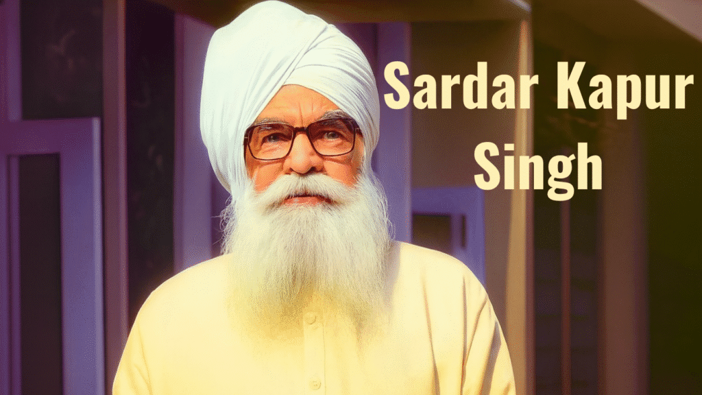 Sardar Kapur Singh