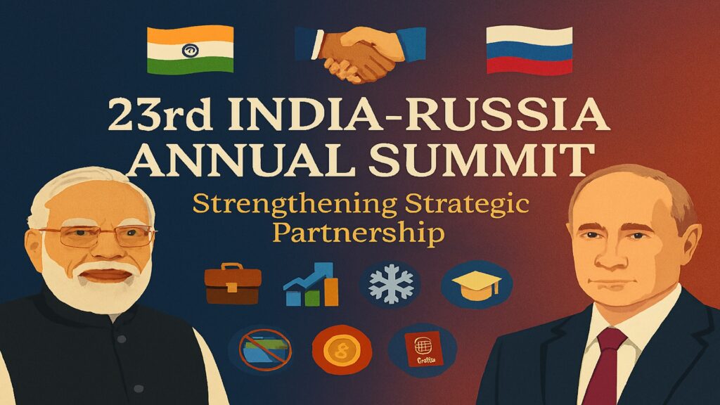India Russia 23rd Summit