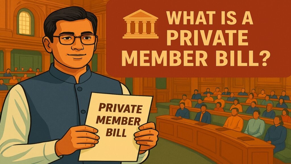 What is a Private Member Bill?